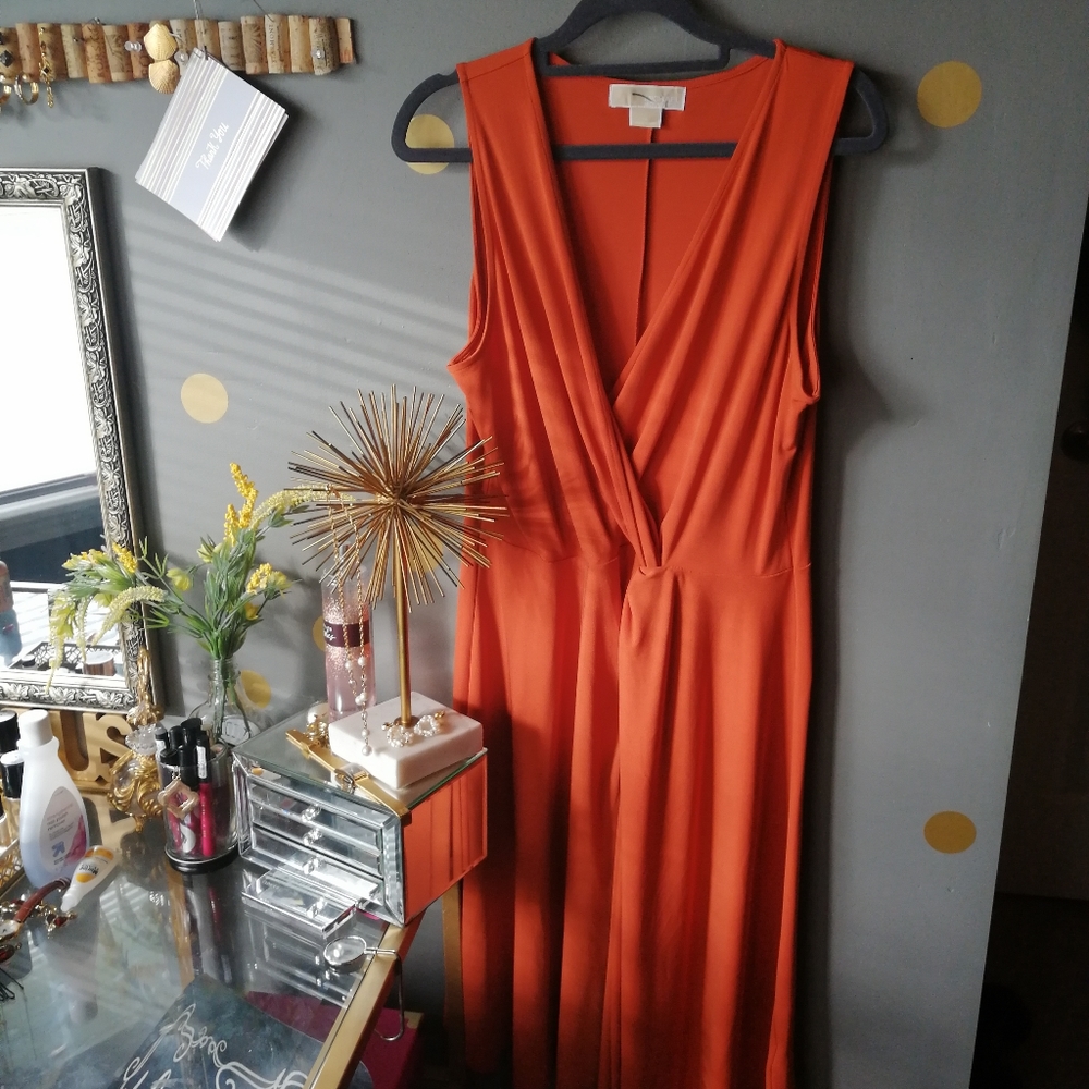 Michael Kors fit n flare dress